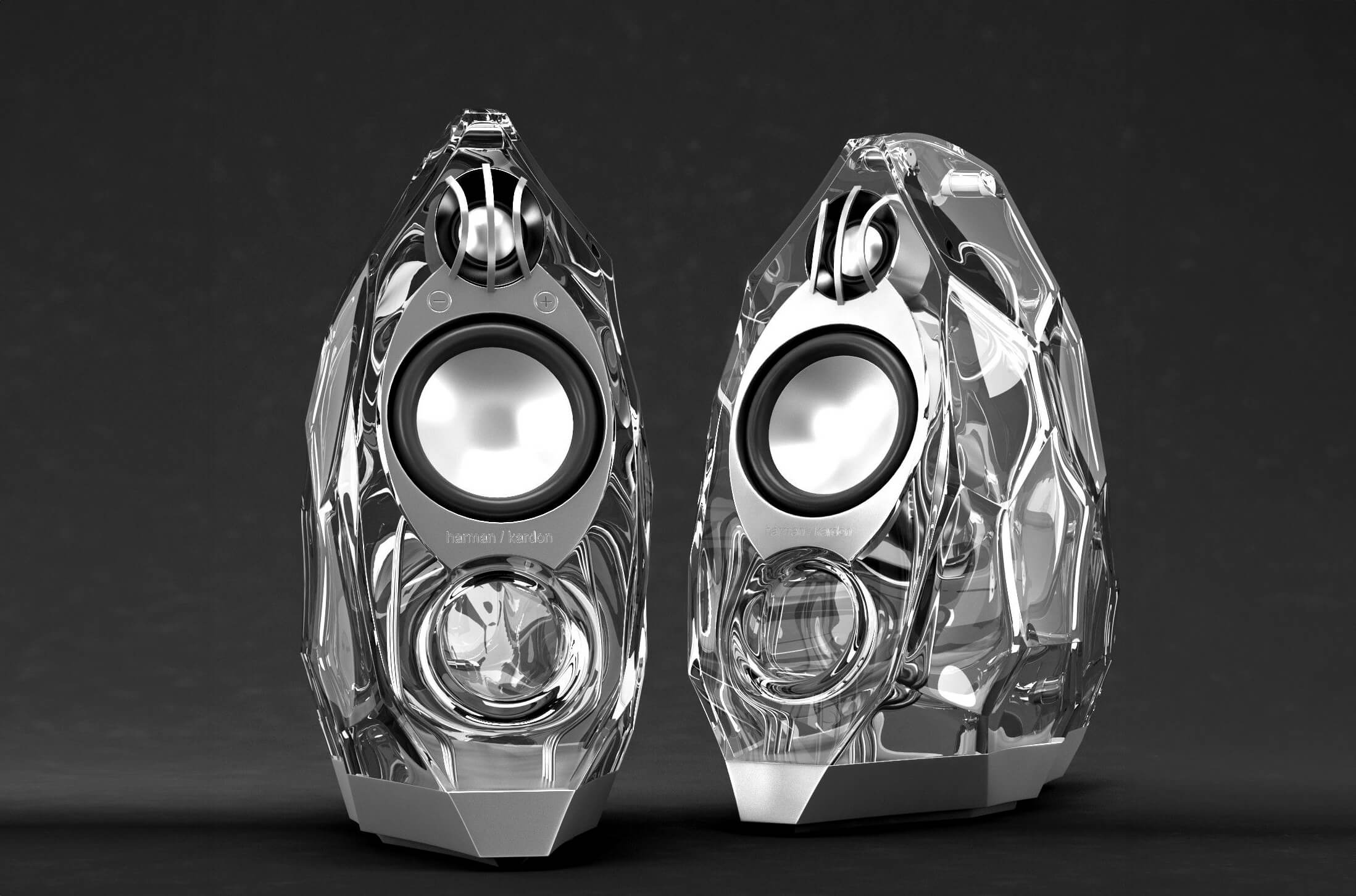 Harmon desktop speakers